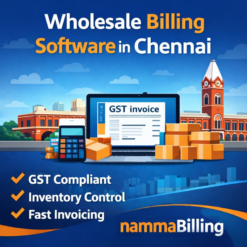 Wholesale POS Billing Software in Chennai